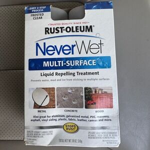 Rust-Oleum NeverWet Multi-Surface Treatment  18oz Frosted‎ Clear Industrial